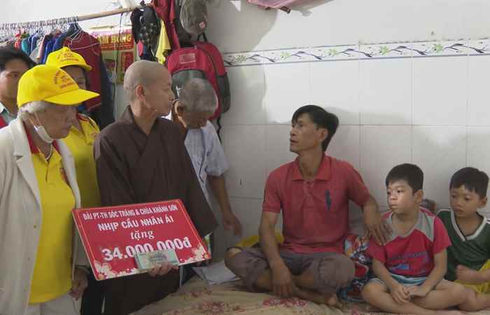Thương tâm hoàn cảnh bị thận hư ở Trần Đề (01-01-2025)
